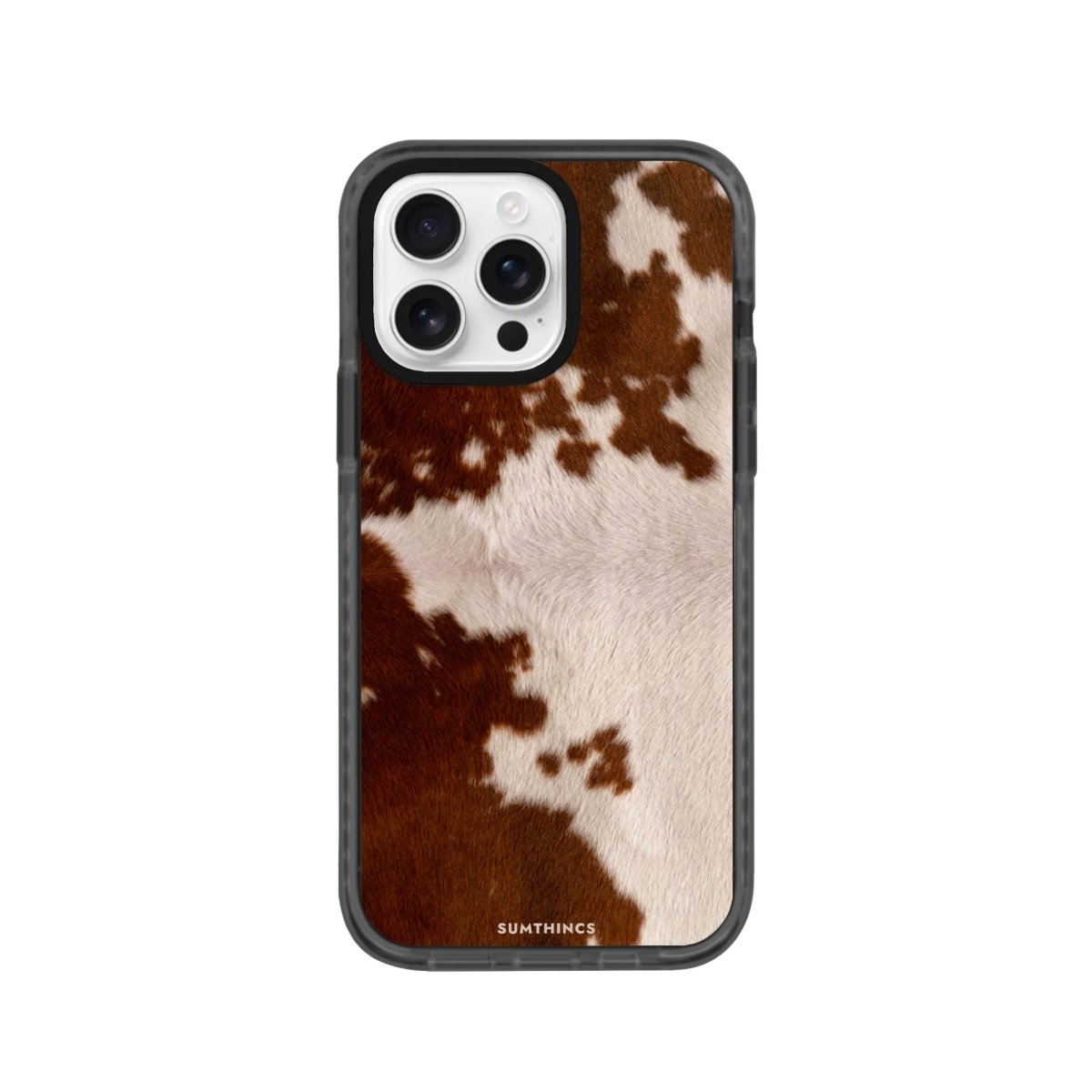 iPhone 16 Pro Moos Procase Şeffaf Telefon Kılıfı Antrasit - SUMTHINCS