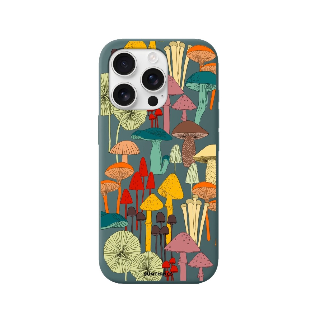 iPhone 16 Pro Mushrooms Premium Telefon Kılıfı - SUMTHINCS