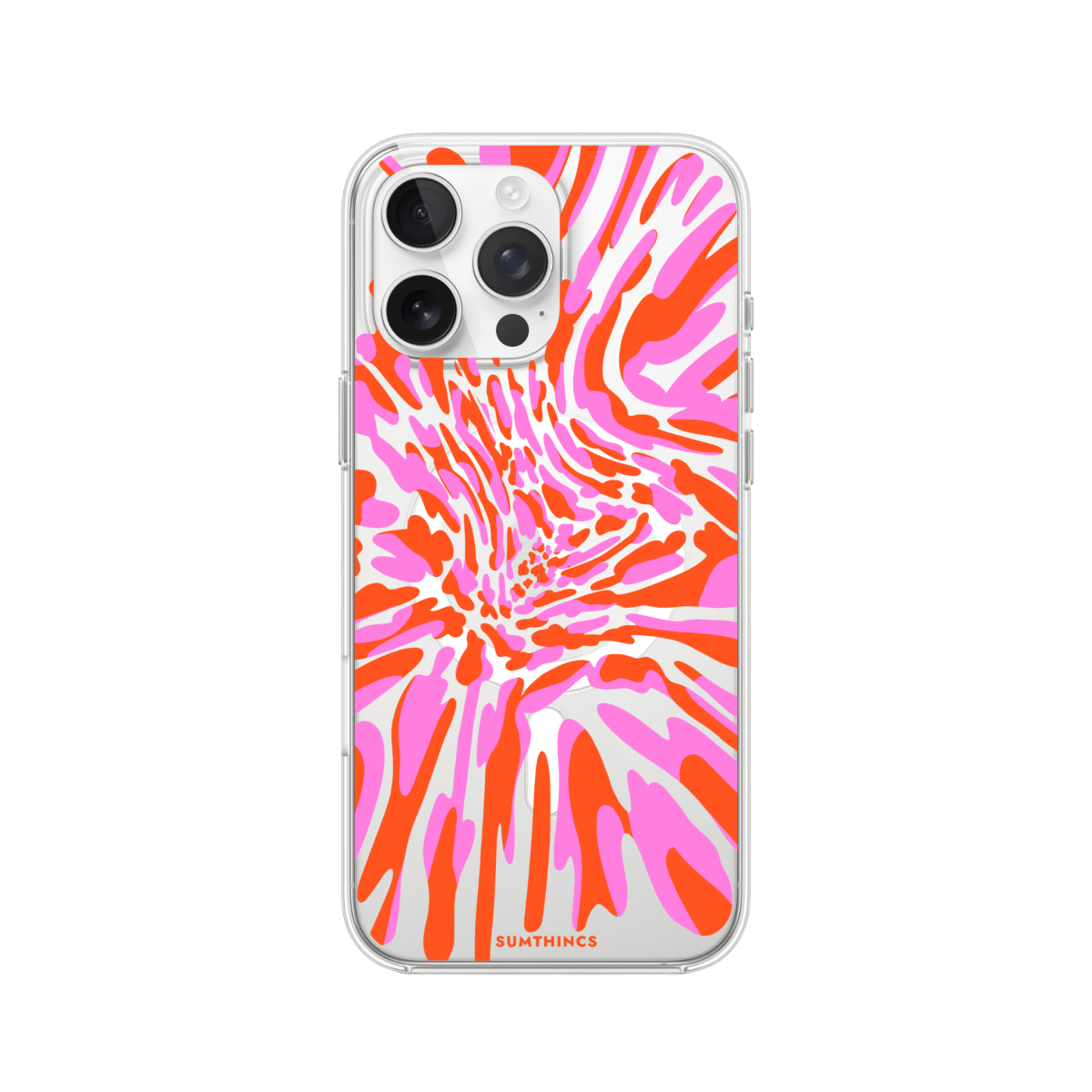 iPhone 16 Pro Neon Dreams Clear Magsafe Şeffaf Telefon Kılıfı - SUMTHINCS