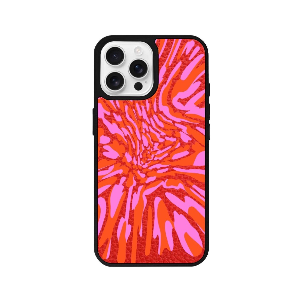 iPhone 16 Pro Neon Dreams Leather Vegan Deri Telefon Kılıfı - SUMTHINCS