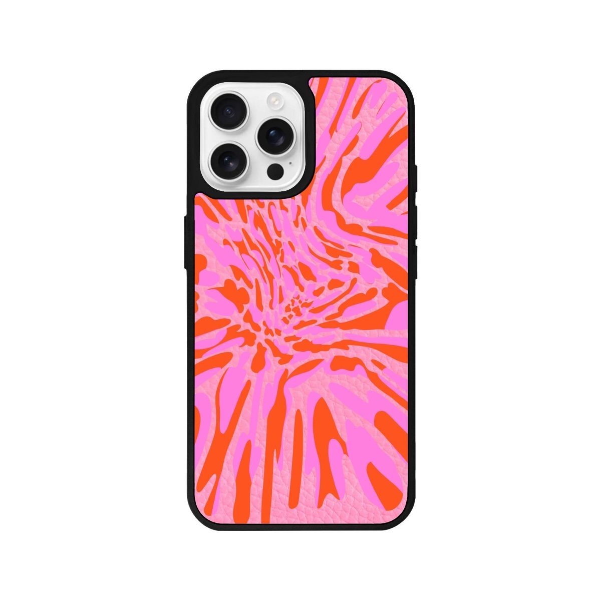 iPhone 16 Pro Neon Dreams Leather Vegan Deri Telefon Kılıfı - SUMTHINCS