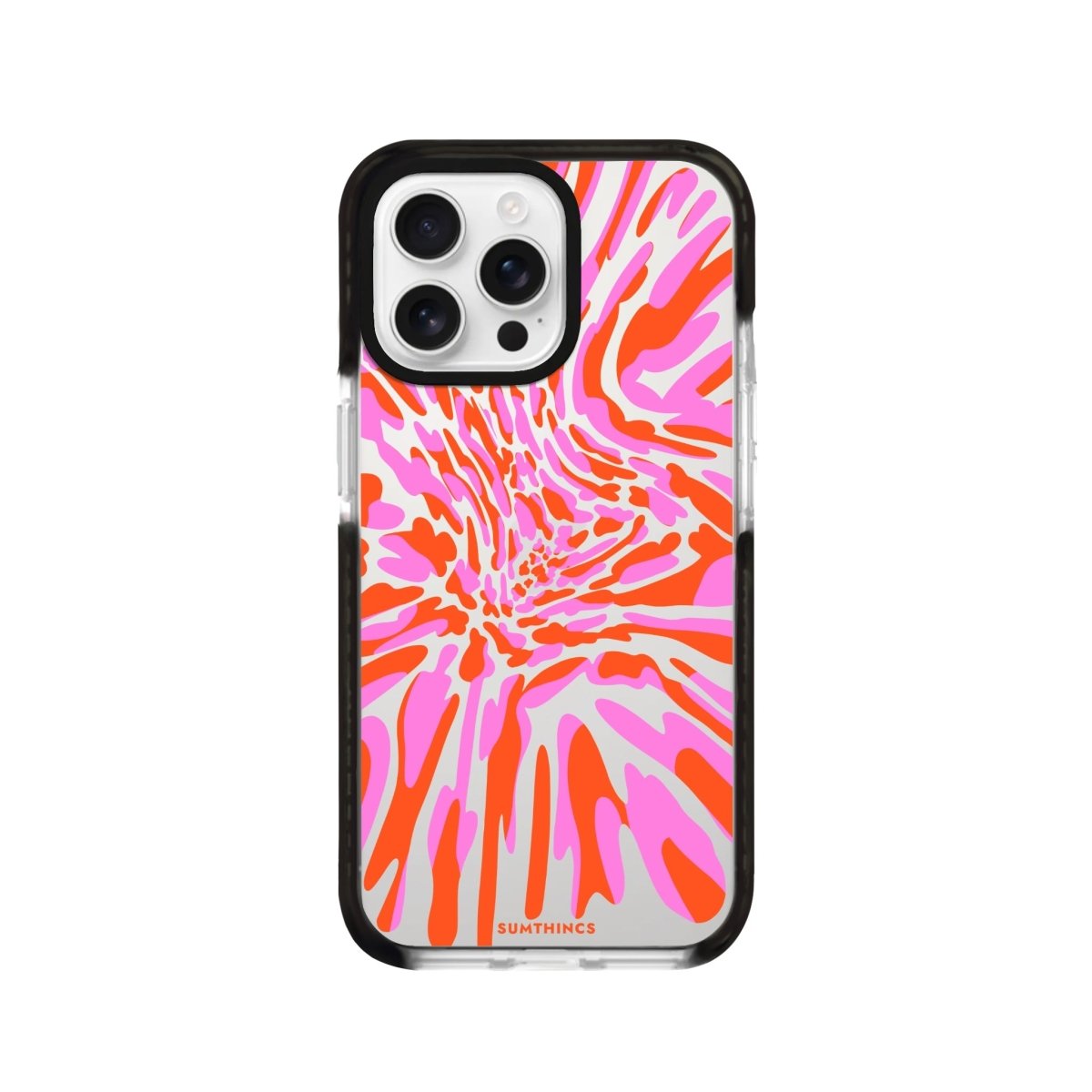 iPhone 16 Pro Neon Dreams Procase Şeffaf Telefon Kılıfı Siyah Şeffaf - SUMTHINCS