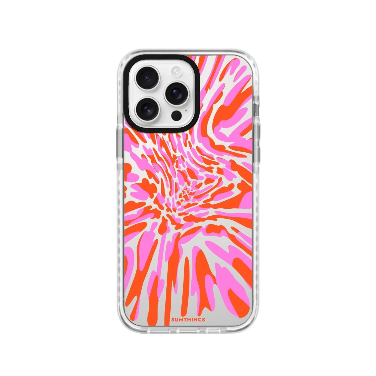 iPhone 16 Pro Neon Dreams Procase Şeffaf Telefon Kılıfı Beyaz Şeffaf - SUMTHINCS