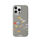 iPhone 16 Pro Neon Fish Premium Telefon Kılıfı Gri - SUMTHINCS