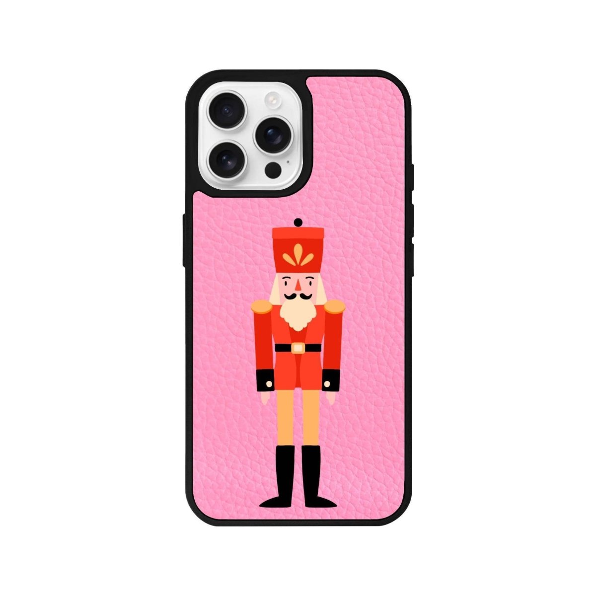 iPhone 16 Pro Nutcracker Leather Vegan Deri Telefon Kılıfı - SUMTHINCS