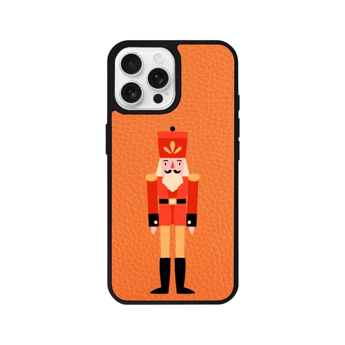 iPhone 16 Pro Nutcracker Leather Vegan Deri Telefon Kılıfı - SUMTHINCS