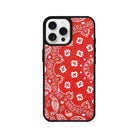 iPhone 16 Pro Paisley Leather Vegan Deri Telefon Kılıfı - SUMTHINCS