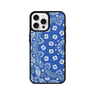 iPhone 16 Pro Paisley Leather Vegan Deri Telefon Kılıfı - SUMTHINCS