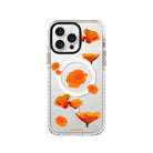 iPhone 16 Pro Poppies Magsafe Procase Şeffaf Telefon Kılıfı - SUMTHINCS