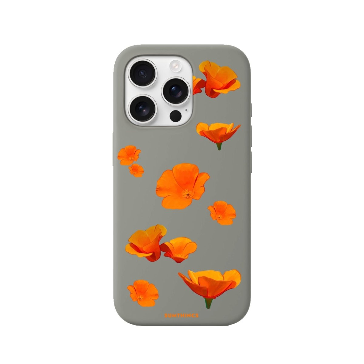 iPhone 16 Pro Poppies Premium Telefon Kılıfı - SUMTHINCS