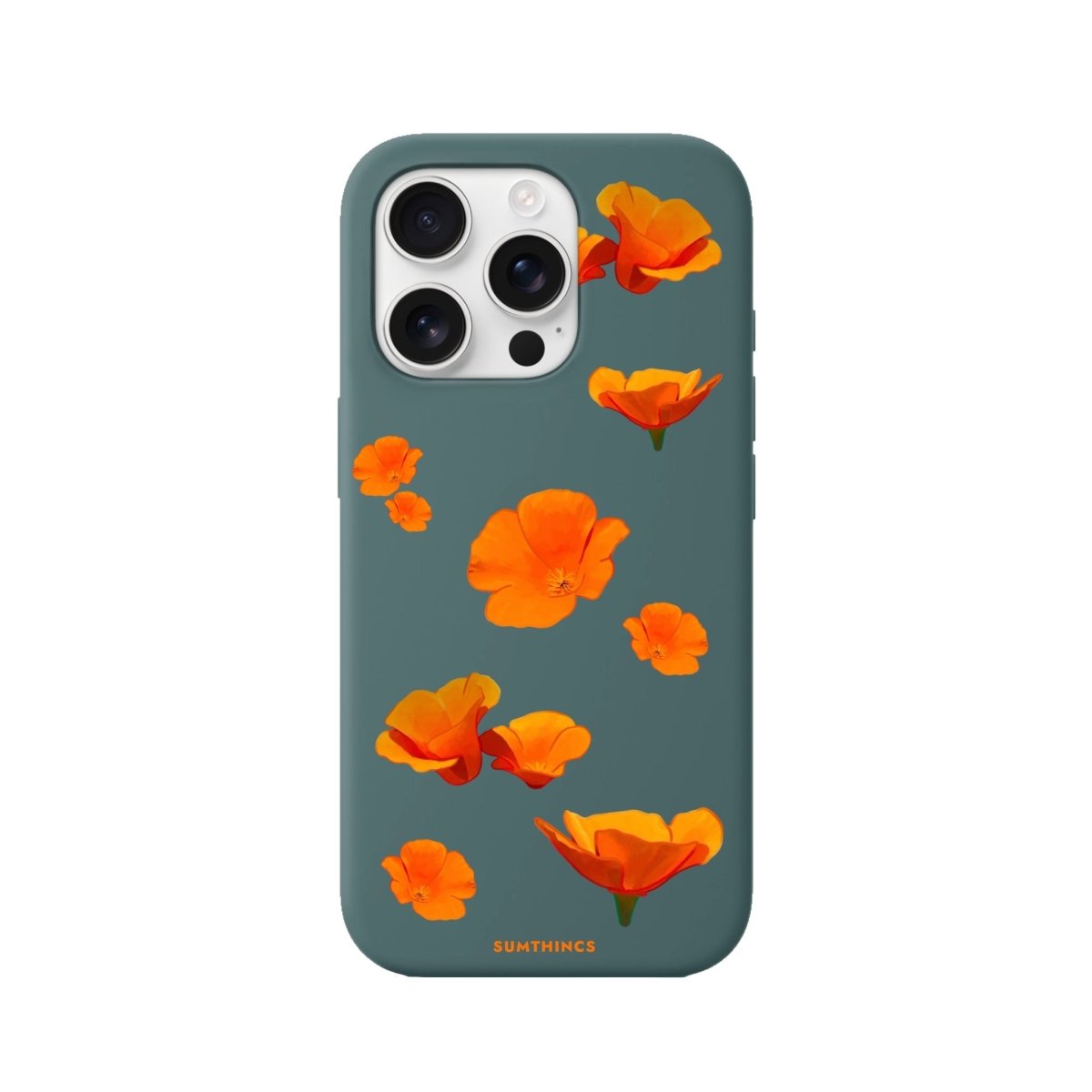 iPhone 16 Pro Poppies Premium Telefon Kılıfı - SUMTHINCS