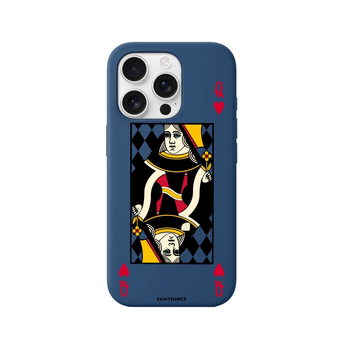 iPhone 16 Pro Queen Premium Telefon Kılıfı Pasifik Mavi - SUMTHINCS