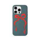 iPhone 16 Pro Red Bow Premium Telefon Kılıfı - SUMTHINCS
