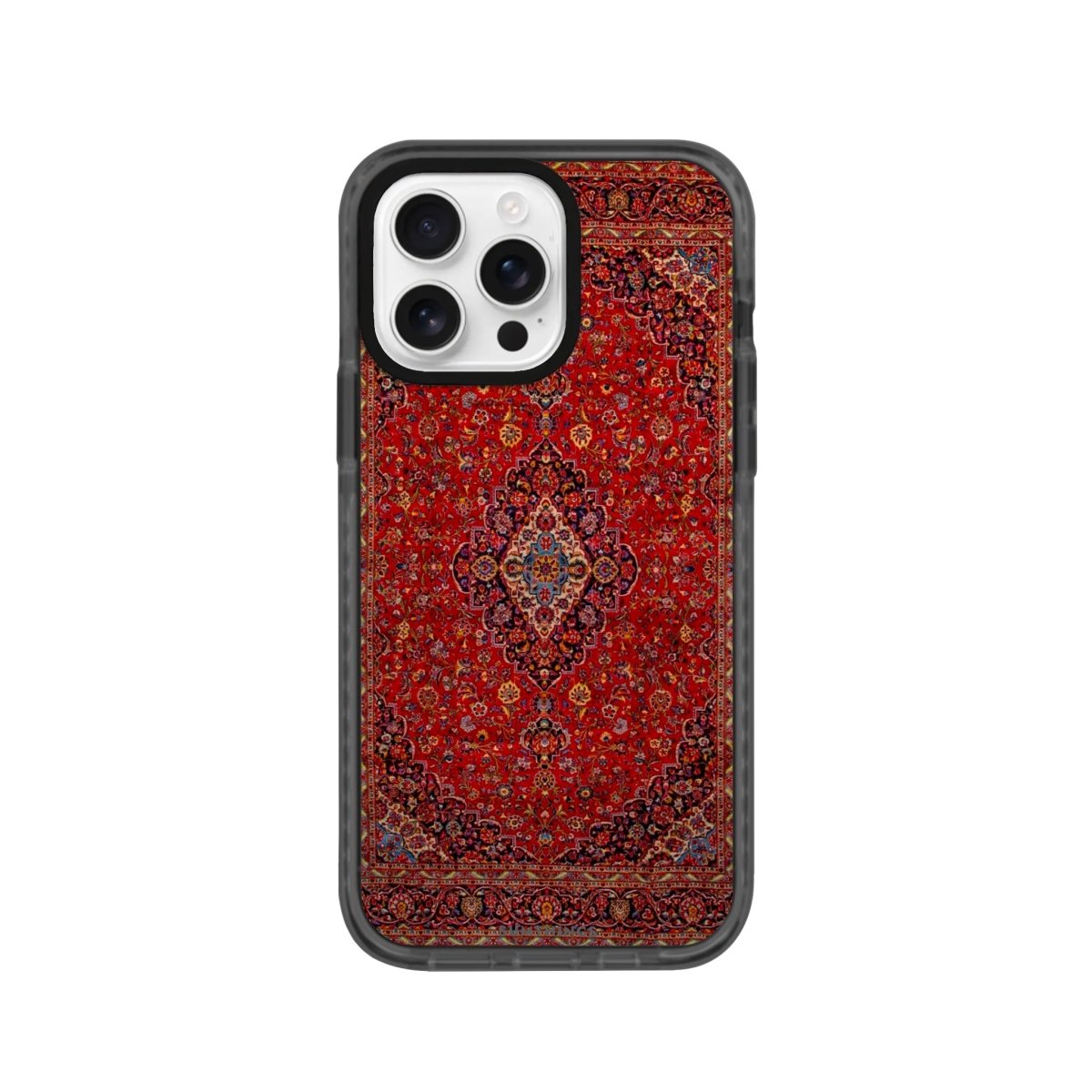 iPhone 16 Pro Red Carpet Procase Şeffaf Telefon Kılıfı Antrasit - SUMTHINCS
