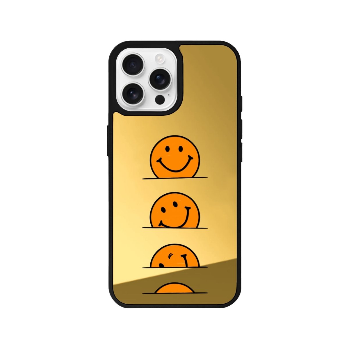 iPhone 16 Pro See You Tomorrow Mirror Aynalı Telefon Kılıfı Altın - SUMTHINCS