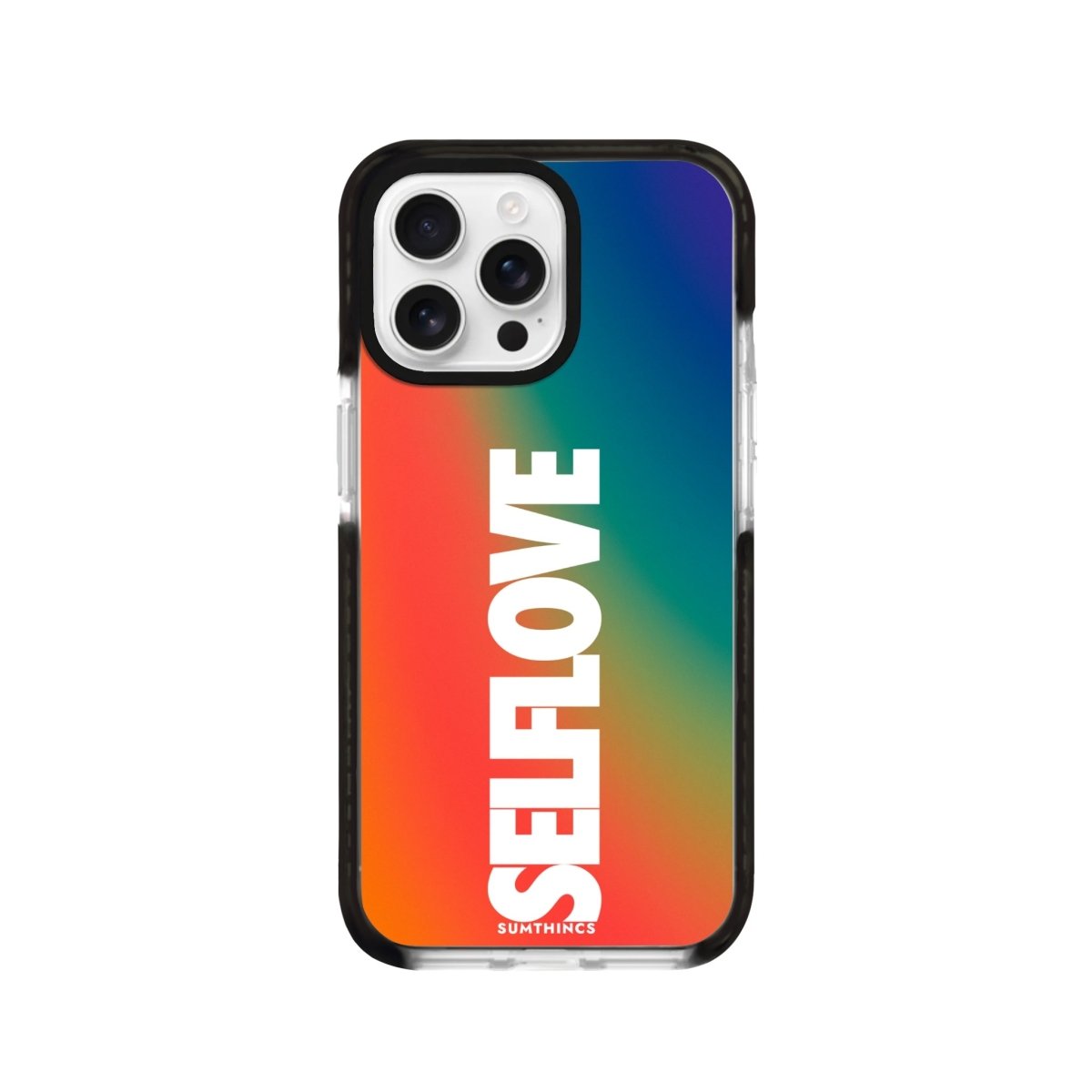 iPhone 16 Pro Selflove Procase Şeffaf Telefon Kılıfı Siyah Şeffaf - SUMTHINCS
