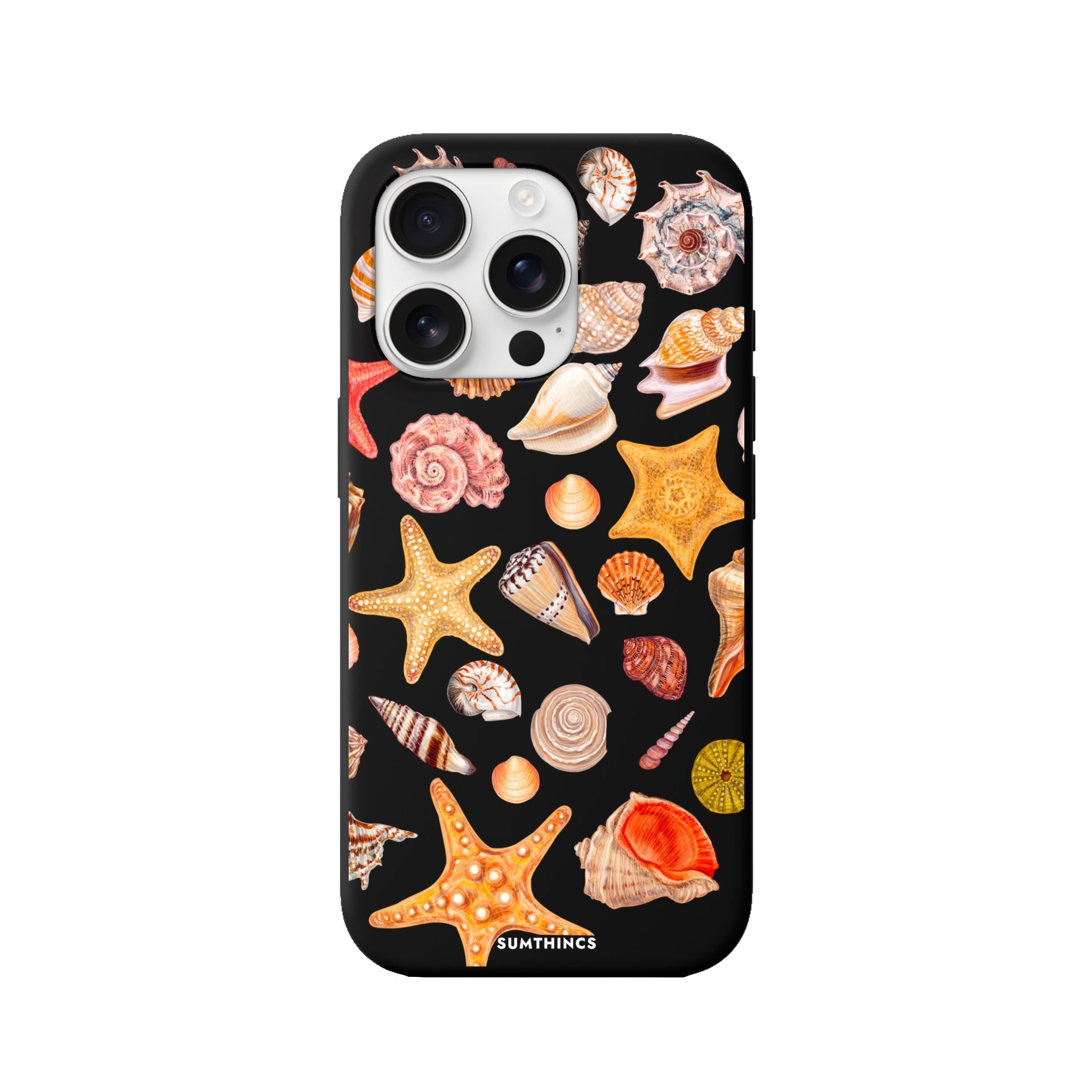 iPhone 16 Pro Shells Premium Telefon Kılıfı Siyah - SUMTHINCS