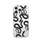 iPhone 16 Pro Snakes Clear Magsafe Şeffaf Telefon Kılıfı - SUMTHINCS