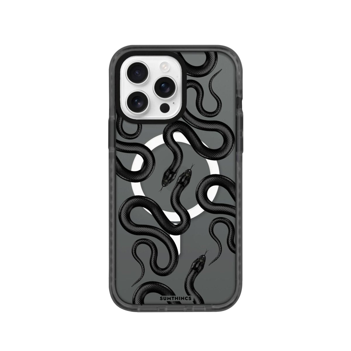 iPhone 16 Pro Snakes Magsafe Procase Şeffaf Telefon Kılıfı - SUMTHINCS