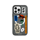 iPhone 16 Pro Somewhere Magsafe Procase Şeffaf Telefon Kılıfı Antrasit - SUMTHINCS