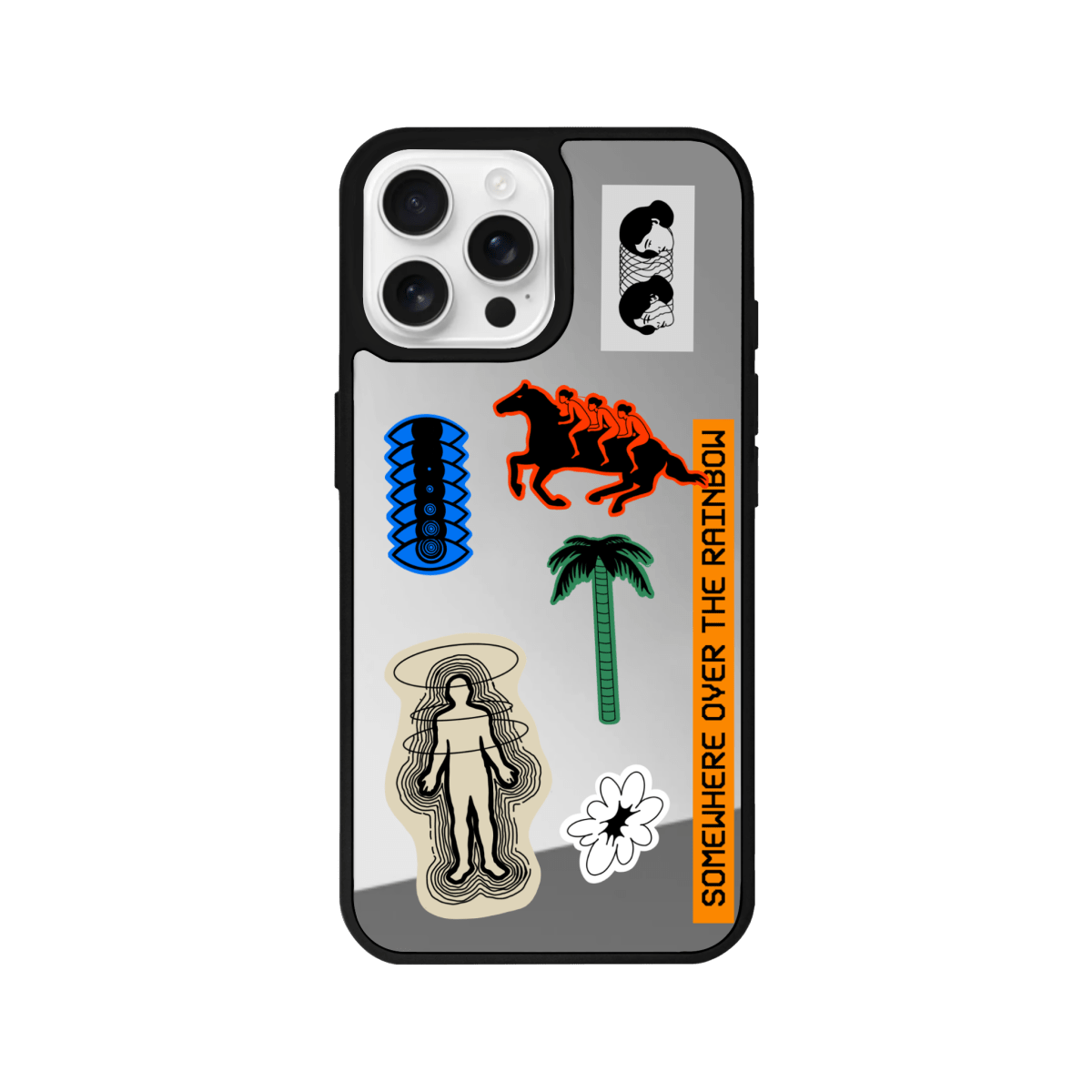 iPhone 16 Pro Somewhere Mirror Aynalı Telefon Kılıfı - SUMTHINCS