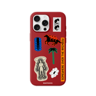 iPhone 16 Pro Somewhere Premium Telefon Kılıfı Kırmızı - SUMTHINCS