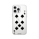 iPhone 16 Pro Spade7 Clear Magsafe Şeffaf Telefon Kılıfı - SUMTHINCS