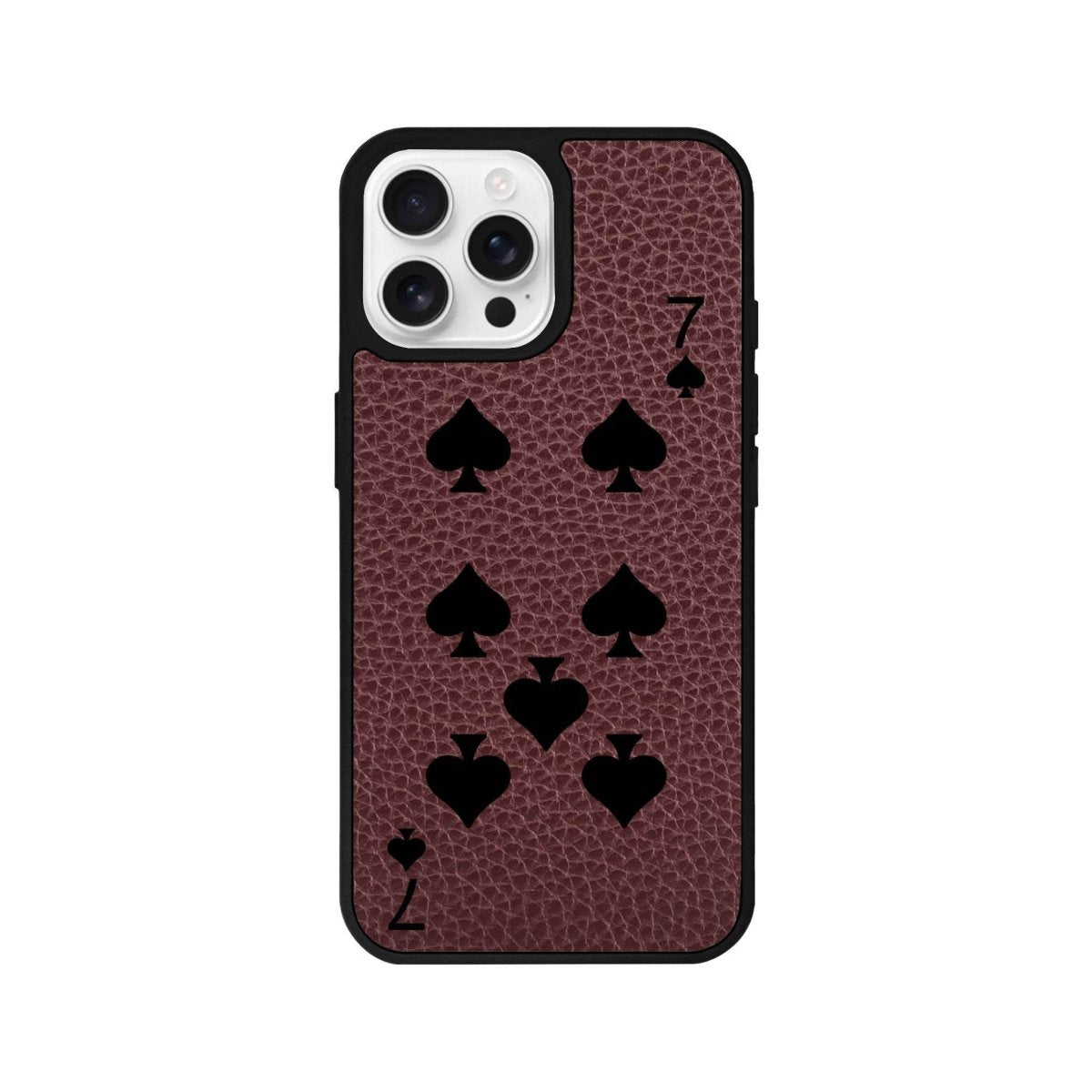 iPhone 16 Pro Spade7 Leather Vegan Deri Telefon Kılıfı - SUMTHINCS
