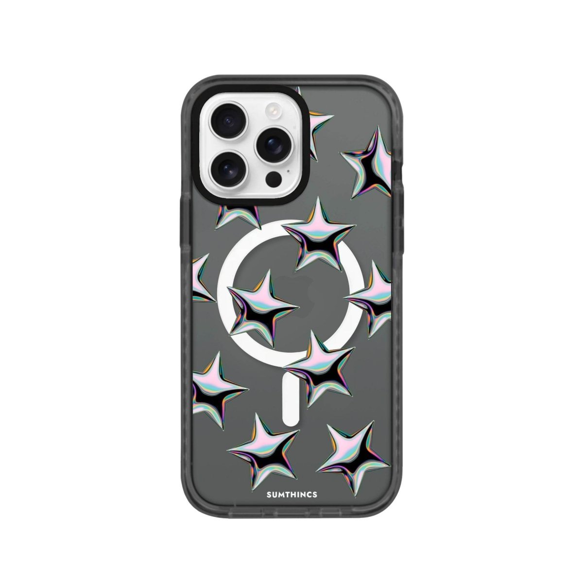 iPhone 16 Pro Stars Magsafe Procase Şeffaf Telefon Kılıfı - SUMTHINCS