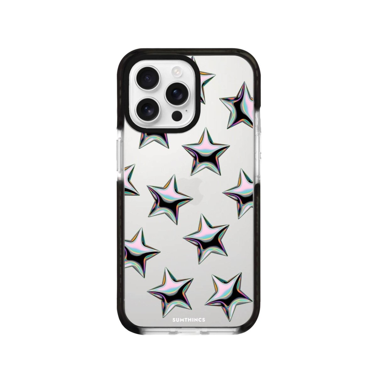 iPhone 16 Pro Stars Procase Şeffaf Telefon Kılıfı - SUMTHINCS