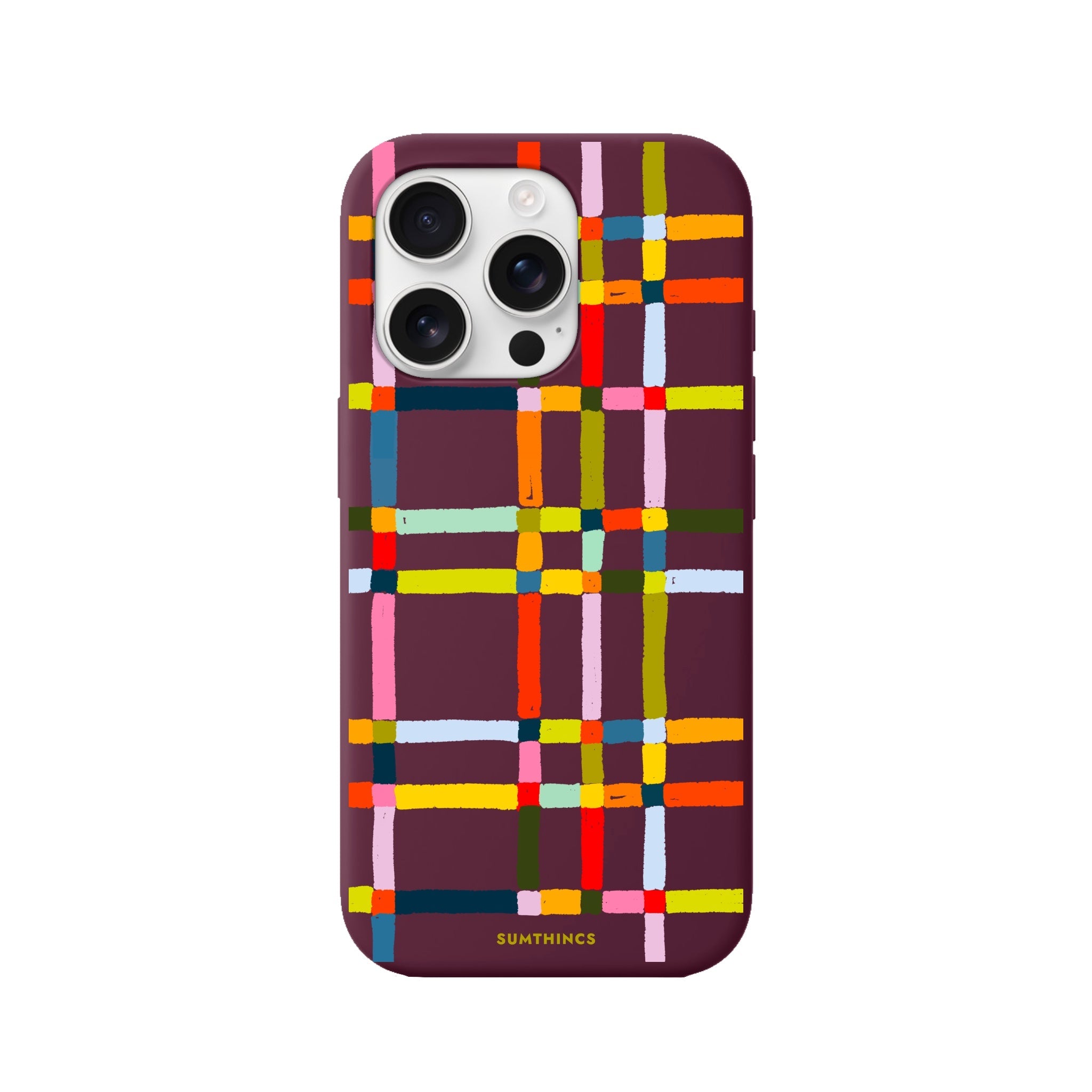 iPhone 16 Pro Sunny Stripes Premium Telefon Kılıfı - SUMTHINCS