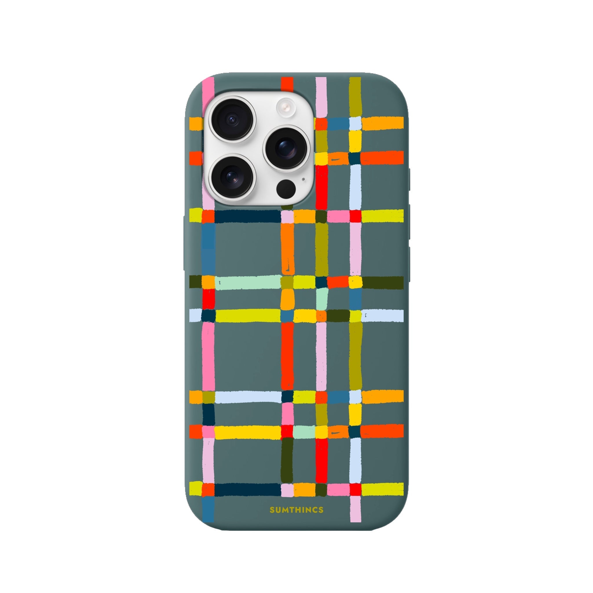 iPhone 16 Pro Sunny Stripes Premium Telefon Kılıfı - SUMTHINCS