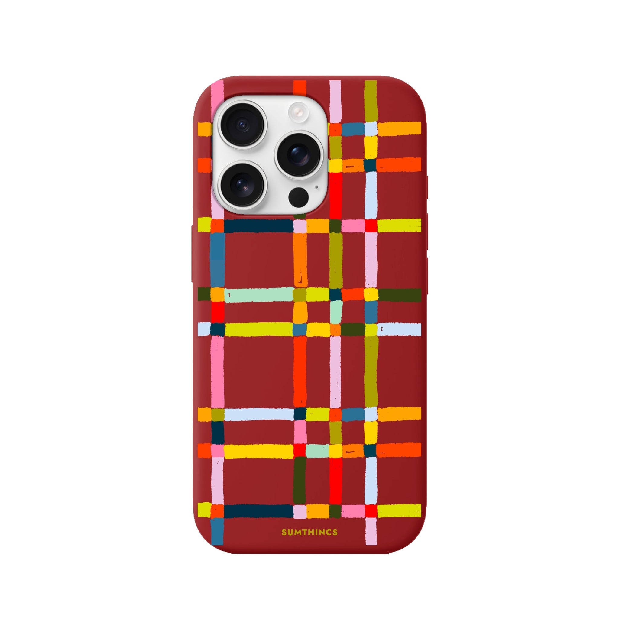 iPhone 16 Pro Sunny Stripes Premium Telefon Kılıfı - SUMTHINCS