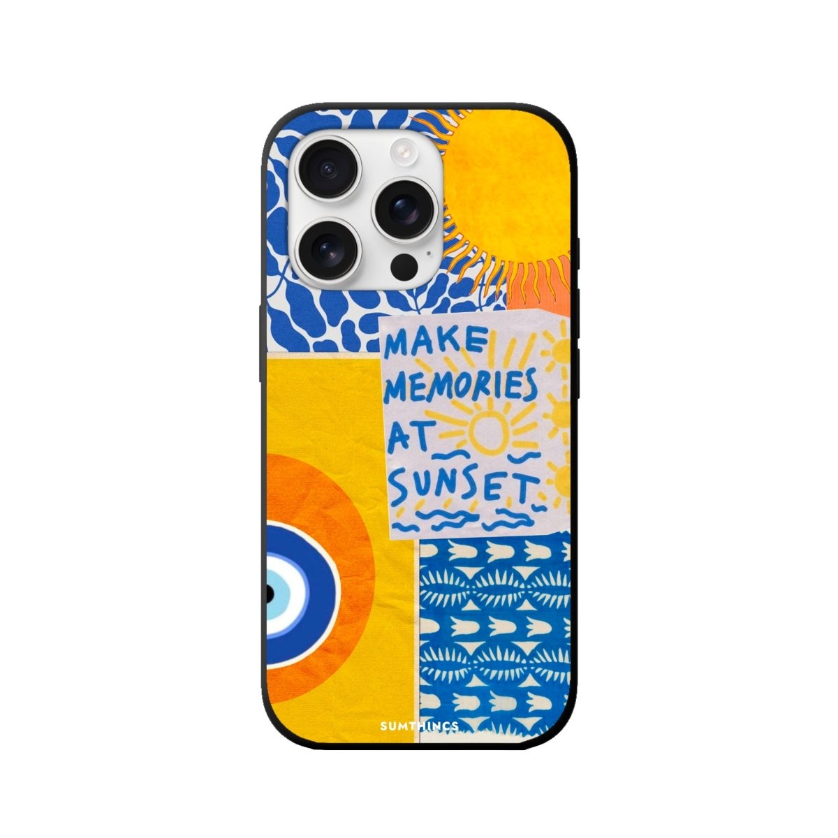 iPhone 16 Pro Sunset Collage Premium Telefon Kılıfı - SUMTHINCS