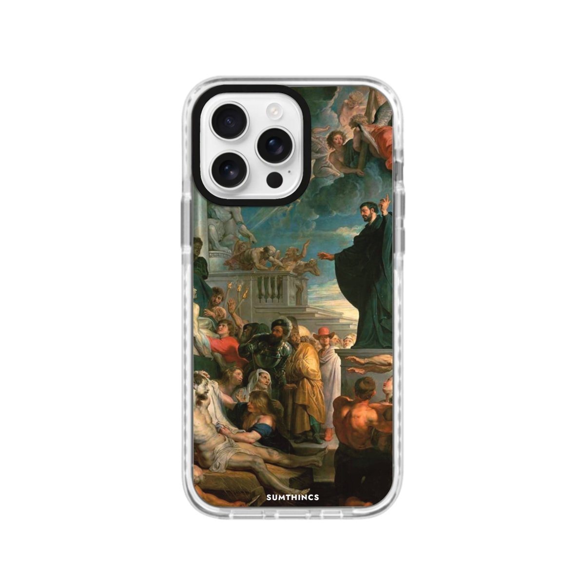 iPhone 16 Pro The Miracles Procase Şeffaf Telefon Kılıfı Beyaz Şeffaf - SUMTHINCS