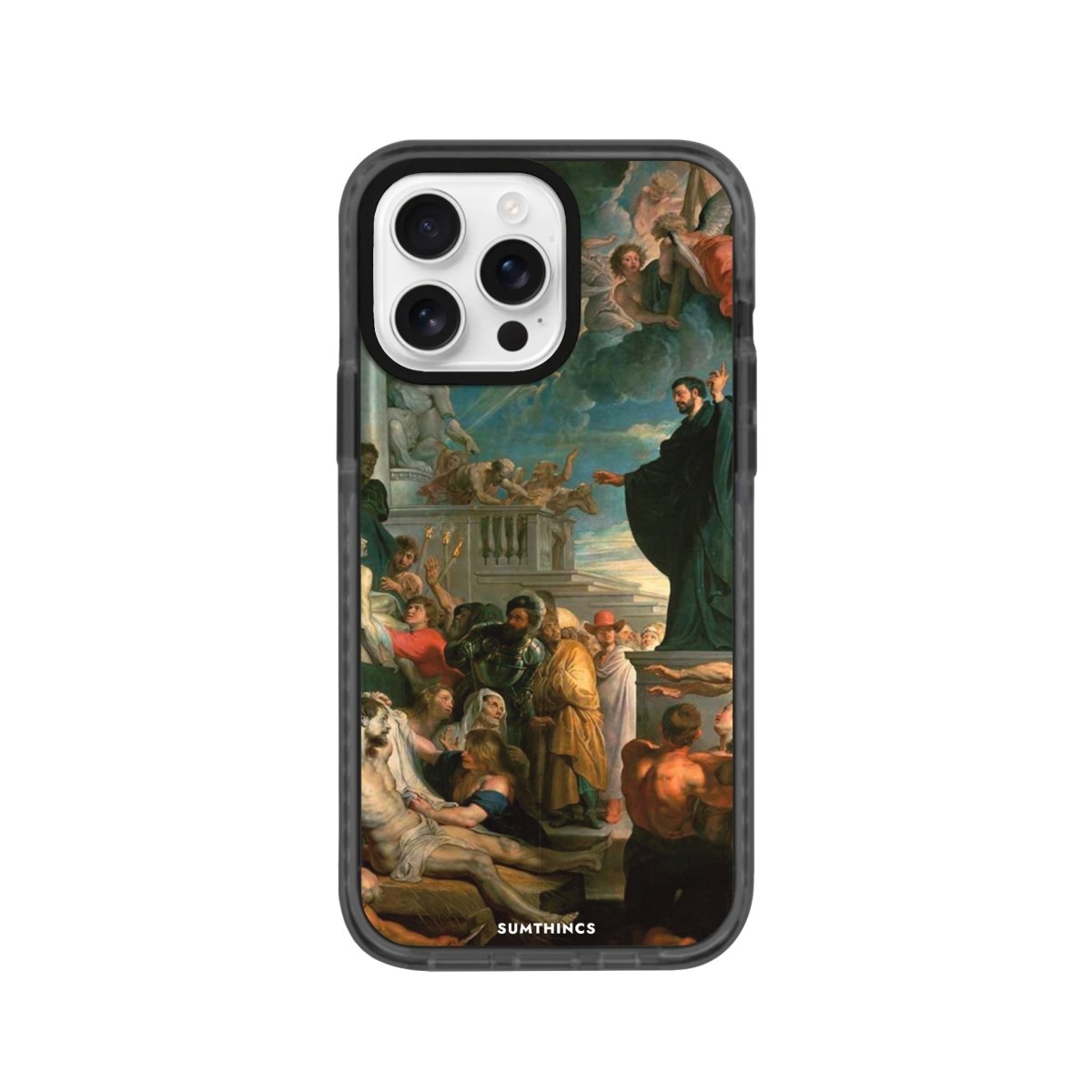 iPhone 16 Pro The Miracles Procase Şeffaf Telefon Kılıfı Antrasit - SUMTHINCS