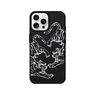iPhone 16 Pro Tigers Leather Vegan Deri Telefon Kılıfı - SUMTHINCS