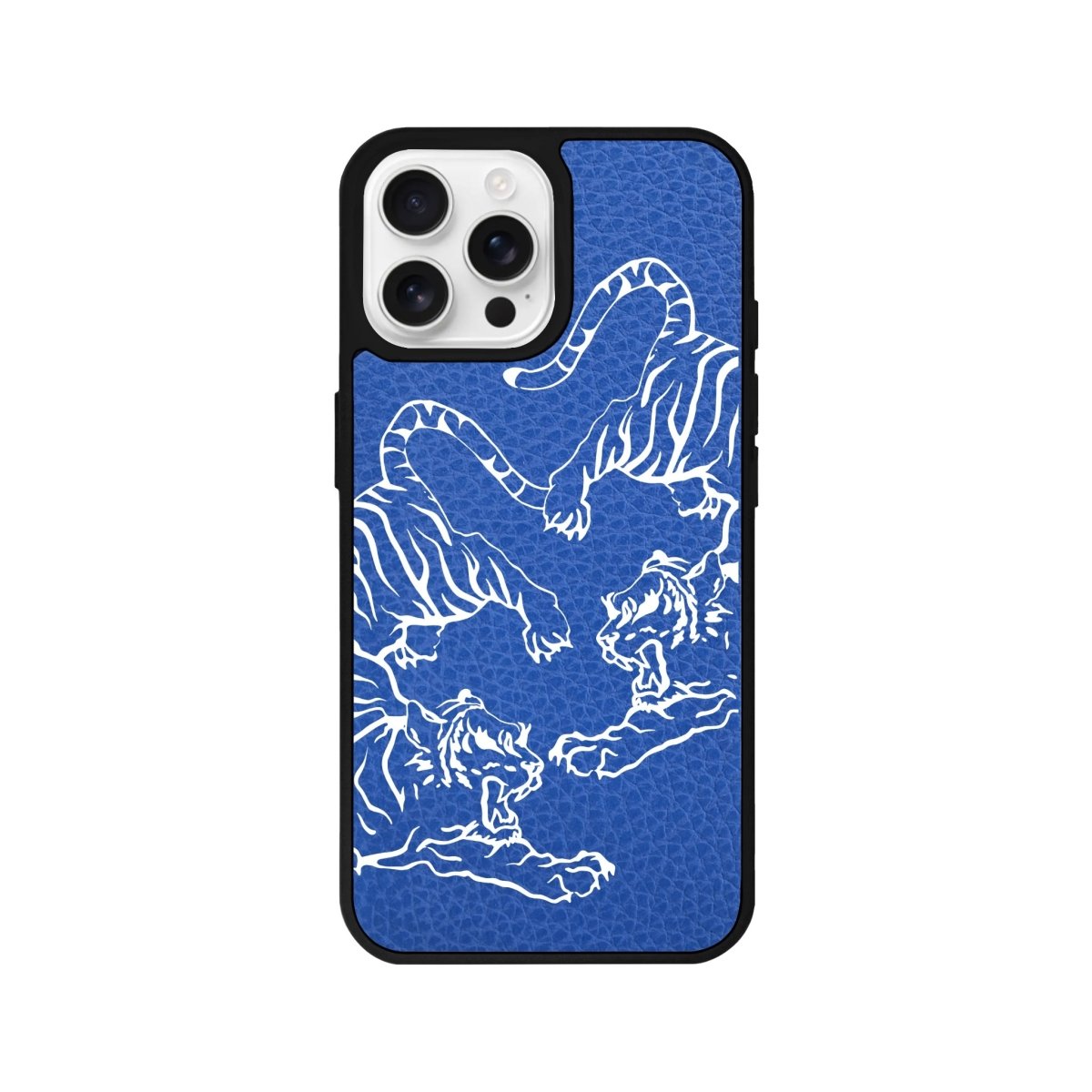 iPhone 16 Pro Tigers Leather Vegan Deri Telefon Kılıfı - SUMTHINCS
