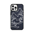iPhone 16 Pro Tigers Leather Vegan Deri Telefon Kılıfı - SUMTHINCS