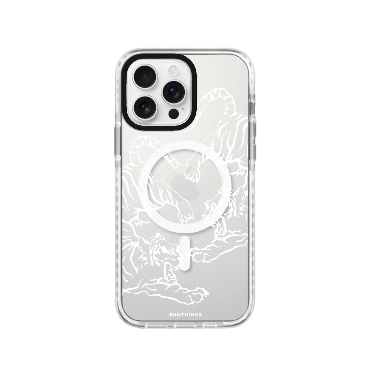 iPhone 16 Pro Tigers Magsafe Procase Şeffaf Telefon Kılıfı - SUMTHINCS