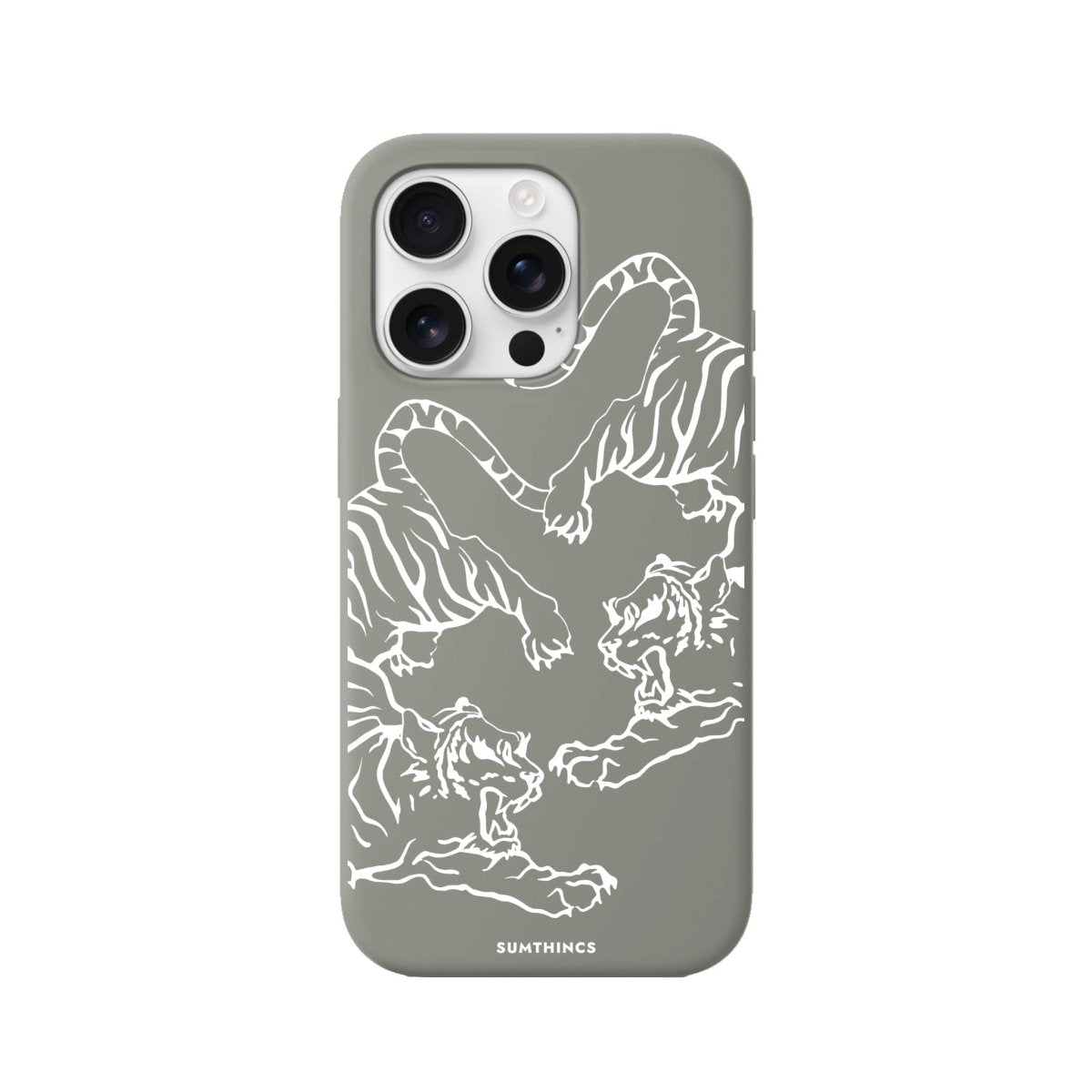 iPhone 16 Pro Tigers Premium Telefon Kılıfı - SUMTHINCS