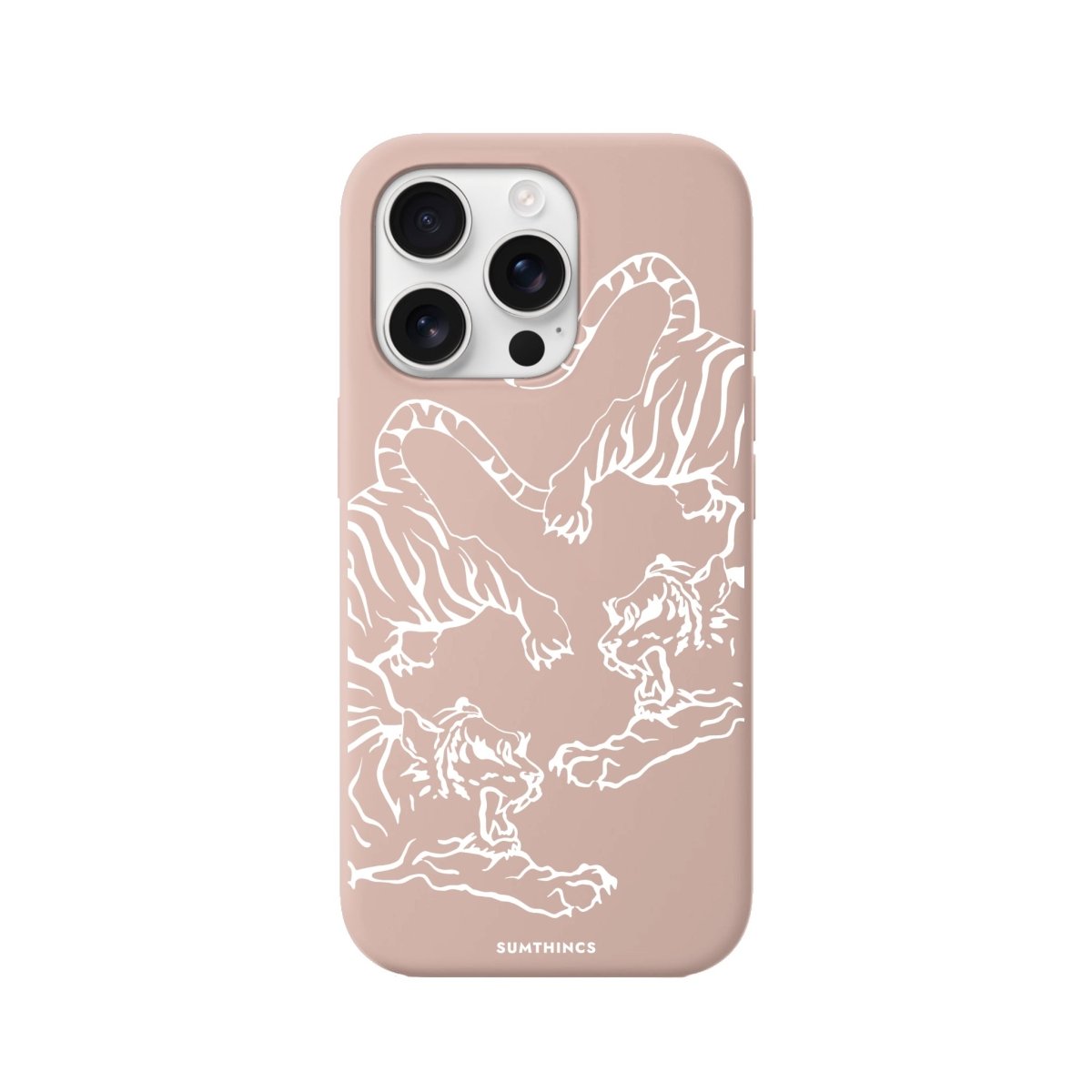 iPhone 16 Pro Tigers Premium Telefon Kılıfı - SUMTHINCS