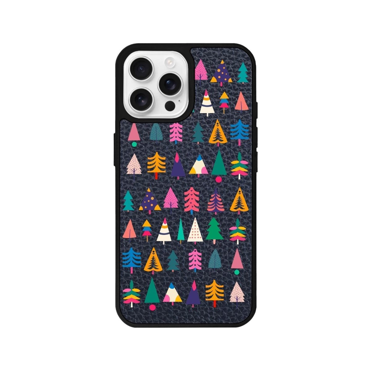 iPhone 16 Pro Tiny Forest Leather Vegan Deri Telefon Kılıfı - SUMTHINCS