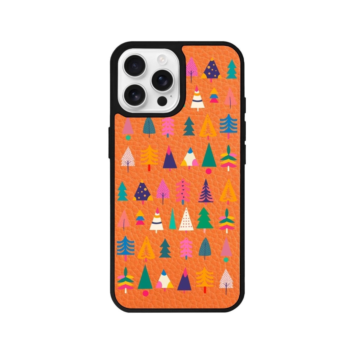 iPhone 16 Pro Tiny Forest Leather Vegan Deri Telefon Kılıfı - SUMTHINCS