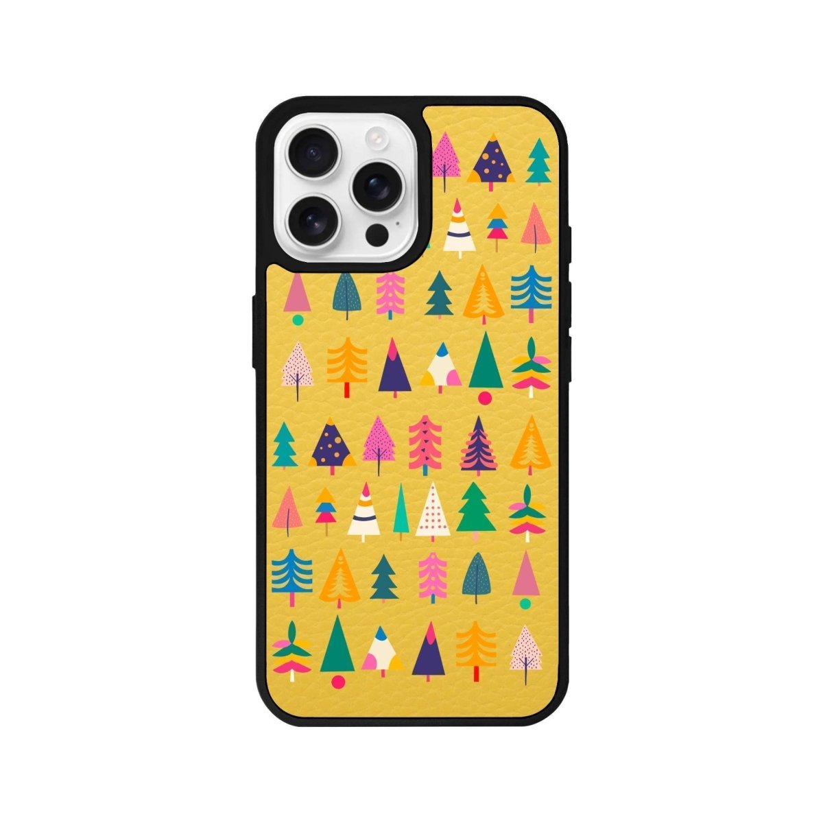 iPhone 16 Pro Tiny Forest Leather Vegan Deri Telefon Kılıfı - SUMTHINCS