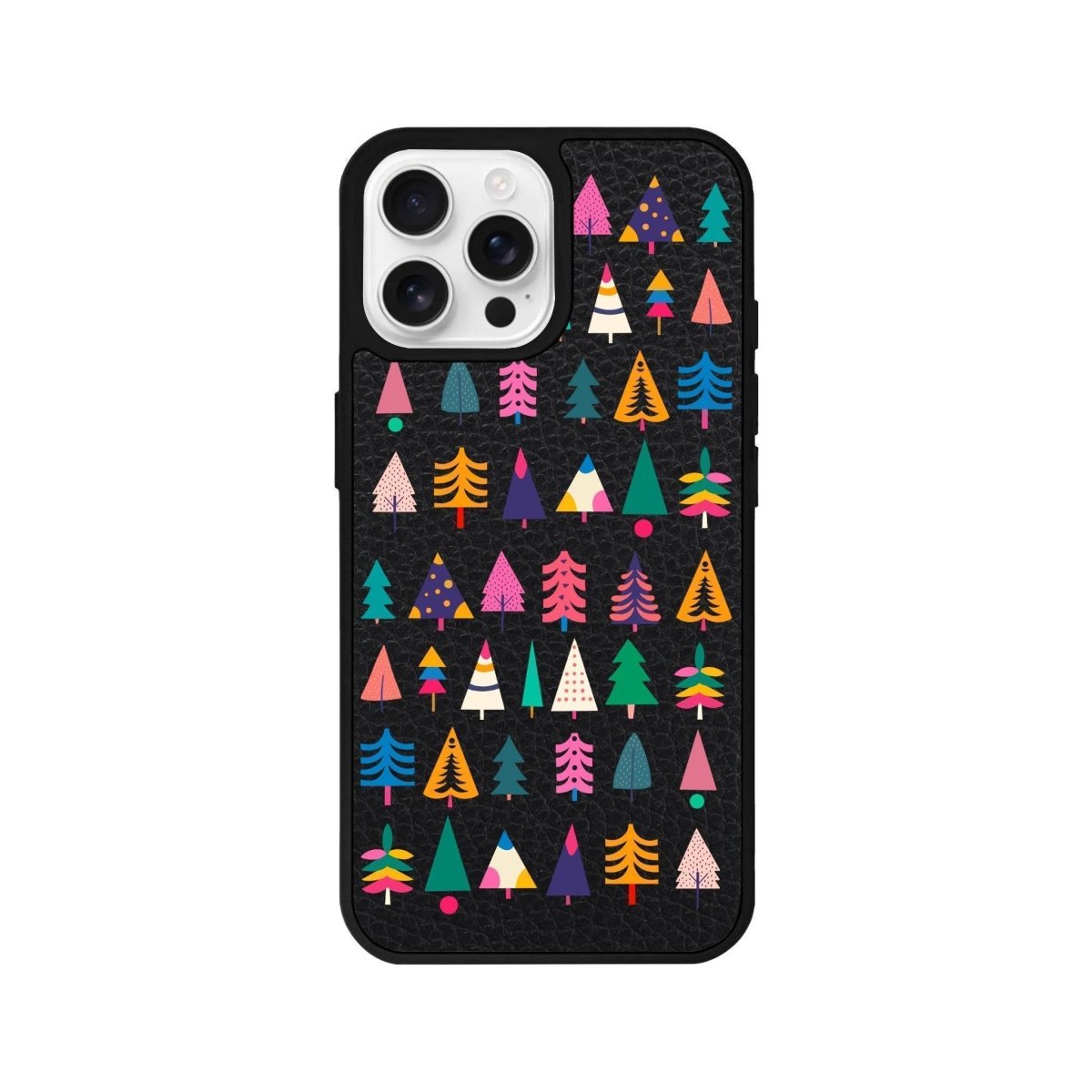iPhone 16 Pro Tiny Forest Leather Vegan Deri Telefon Kılıfı - SUMTHINCS