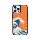 iPhone 16 Pro Waves Leather Vegan Deri Telefon Kılıfı - SUMTHINCS