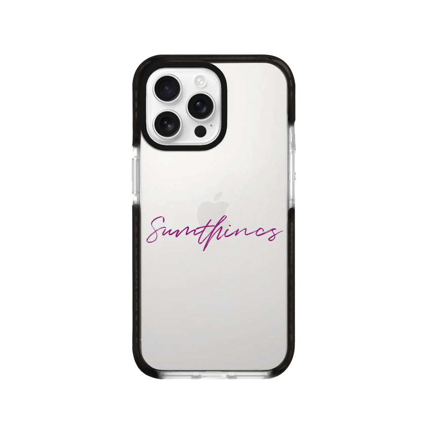iPhone 16 Quentin Kişiye Özel Procase Şeffaf Telefon Kılıfı - SUMTHINCS