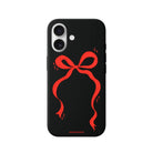 iPhone 16 Red Bow Premium Telefon Kılıfı - SUMTHINCS