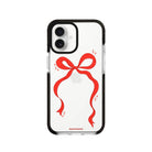 iPhone 16 Red Bow Procase Şeffaf Telefon Kılıfı - SUMTHINCS